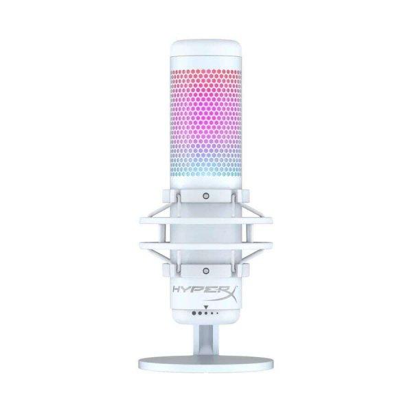 HyperX QuadCast S asztali mikrofon fehér (519P0AA)