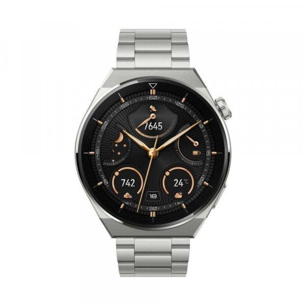 Huawei Watch GT 3 Pro Titanium okosóra, Titánium óratok, Titánium szíj