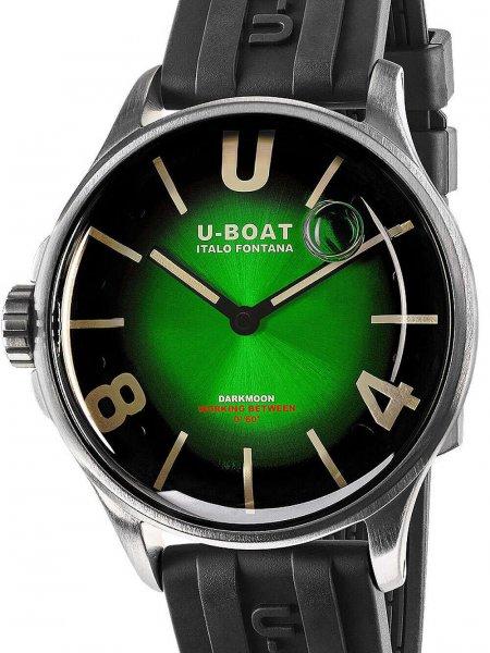 U-Boat 9502 Darkmoon Green SS Soleil Mens Watch 40mm