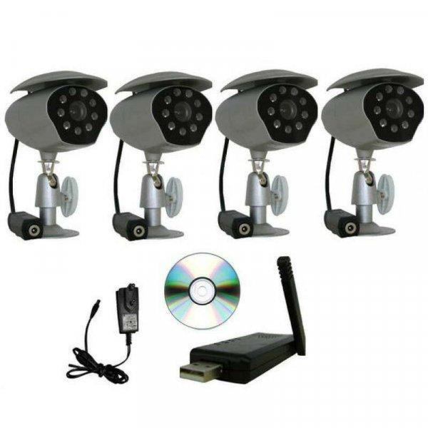Global 4 kamerás biztonsági kamera szett, wifi-s kamera szett USB -s 4
kamerás megfigyelő szett, GLOBAL R004M + P009TMX4 VEZETÉK NÉLKÜLI
DIGITÁLIS USB RÖGZÍTŐ SZETT 