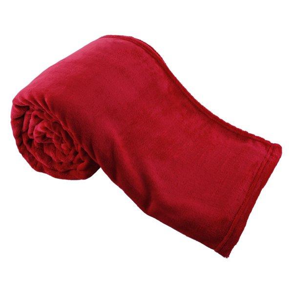 Kellemes tapintású puha plüss takaró - piros, 200*230cm
(BBCD)