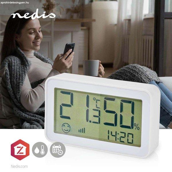 NEDIS ZBSC30WT smartlife, klímaérzékelő hőmérsékletet és páratartalom
mérése igény szerint, a Nedis Zigbee®