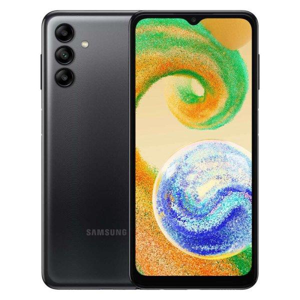 Samsung Galaxy A04s mobiltelefon, fekete