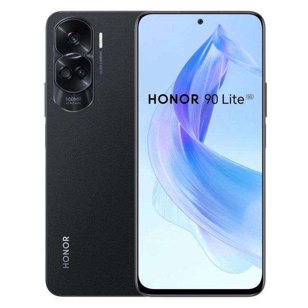Honor 90 Lite 5G 8/256GB Dual-Sim Mobiltelefon, Fekete