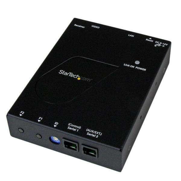 Startech ST12MHDLANRX HDMI IP Extender vevő - Fekete
