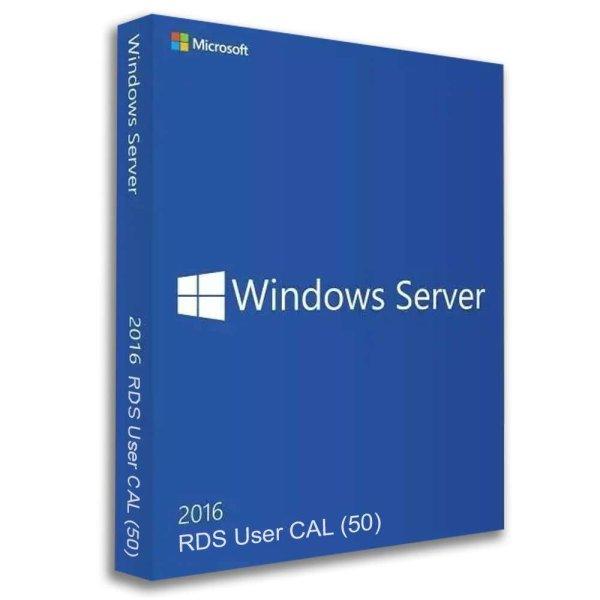Windows Server 2016 RDS User CAL (50) (6VC-03222) (Digitális kulcs)