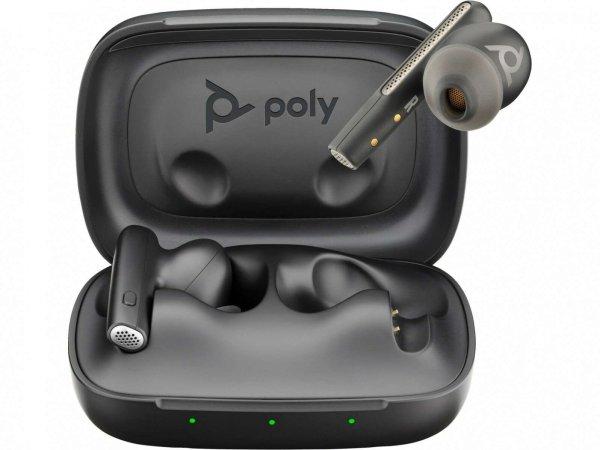 HP Poly Voyager Free 60 UC Wireless Headset - Fekete