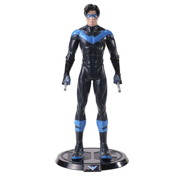 IdeallStore® csuklós figura, Mighty Nightwing, gyűjtői kiadás, 18 cm,
állvánnyal együtt
