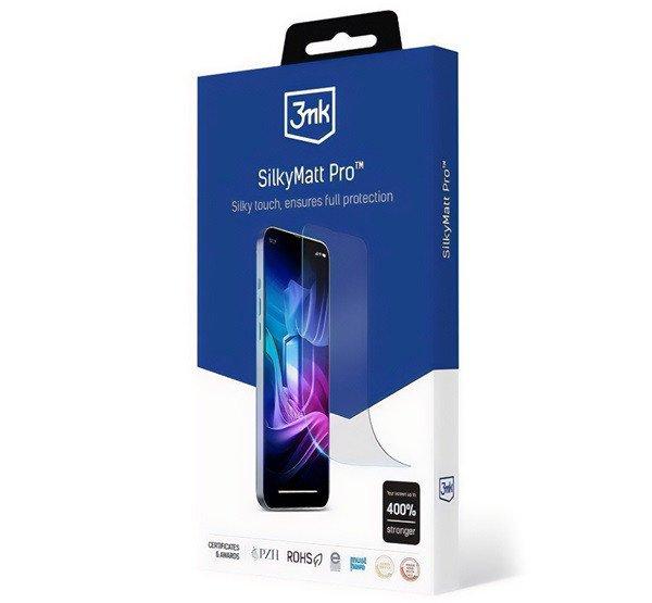 3MK SILKYMATT PRO képernyővédő fólia (matt, öngyógyító,
tükröződésmentes, tokbarát + applikáló folyadék) ÁTLÁTSZÓ Apple
iPhone XR 6.1