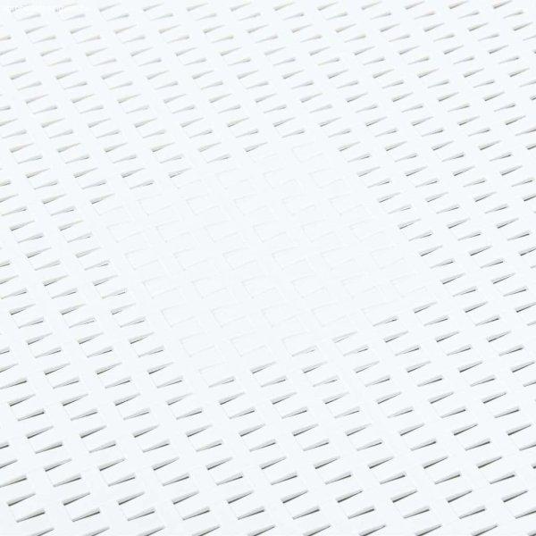 Fehér műanyag kisasztal 54 x 54 x 36,5 cm