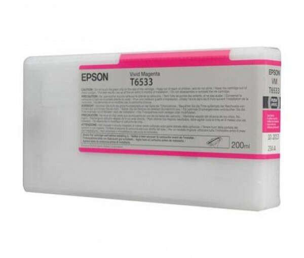 Epson T6533 Tintapatron Magenta 200ml , C13T653300