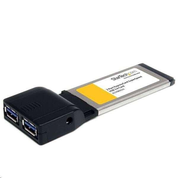 StarTech.com 2x USB 3.0 bővítő kártya Express Card (ECUSB3S22)