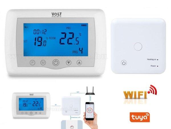 Intelligens vezeték nélküli Wifi okos termosztát MWT08-WIFI-RF1 TuyaSmart