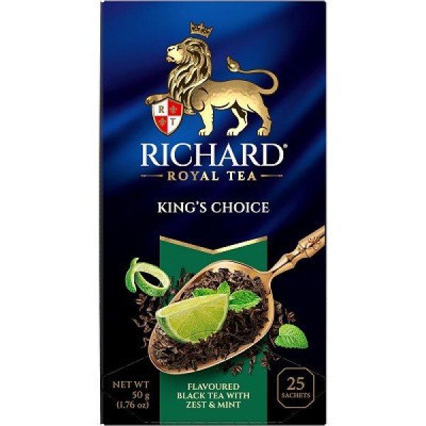 Richard Royal 50G "Kings Choice" Fekete Tea