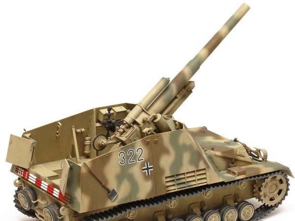 Tamiya Hummel Late production tank műanyag modell (1:35)