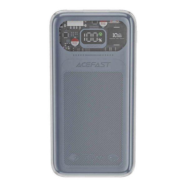 Acefast M1 Sparkling Series power bank, 10000mAh, 30W (green)