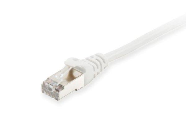 Equip EQUIP605511 SFTP patch kábel, cat6, LSOH, duplán árnyékolt, fehér, 2
m