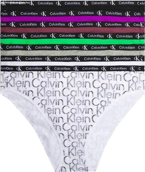 Calvin Klein 7 PACK - női alsó Bikini CK96 QD3993E-IBF XL