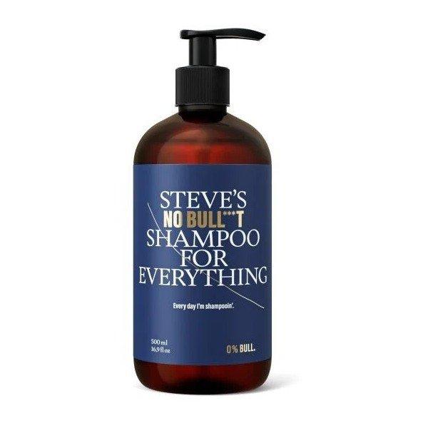 Steve´s Haj és szakáll sampon No Bull***t (Shampoo for
Everything) 500 ml