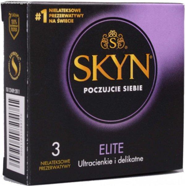 SKYN Elite – latexmentes óvszerek (3 db)