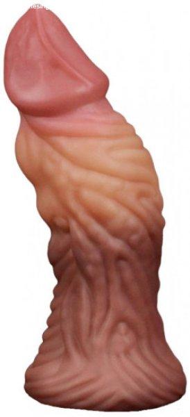 Monster dildó kettős szilikonból Fantasy Cock (18 cm)