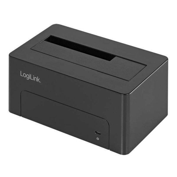 LogiLink USB 3.1 Gen 2 Quickport, 1-rekeszes, 2,5/3,5