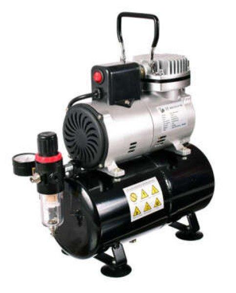 Airbrush kompresszor ls-186s ventilátorral 3l henger