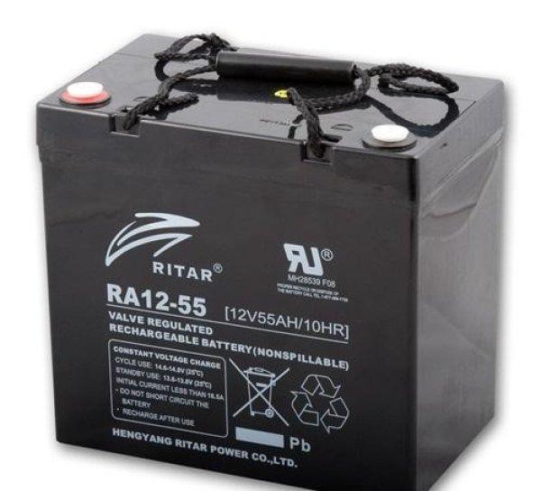 Ritar RA12-55-F11 12V 55Ah zárt ólomakkumulátor