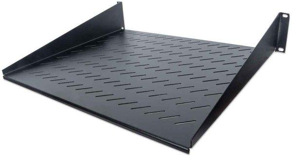 Intellinet 19" Cantilever Shelf (2U 2-Point Front Mount 400 mm) Black