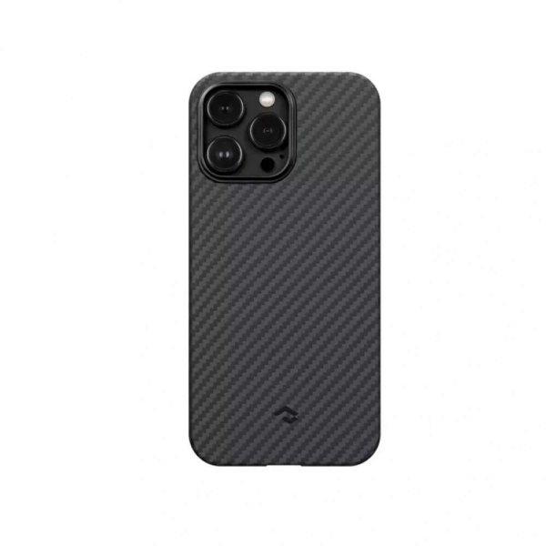 Pitaka MagEZ Case 3 Black / Grey Twill 1500D iPhone 14 Pro készülékhez -
MagSafe rögzítéssel