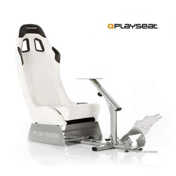 Playseat® Szimulátor cockpit - Evolution White (Tartó konzolok:
kormány,pedál, összecsukható, fehér)
