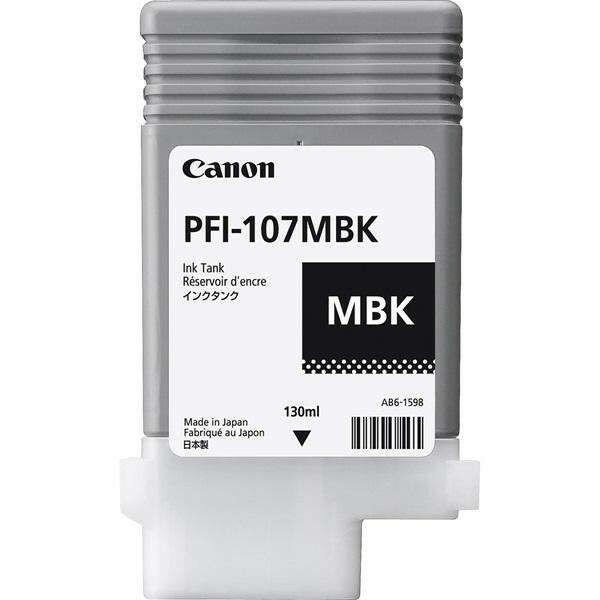 Canon PFI-107 Cartridge Matt Black 130ml