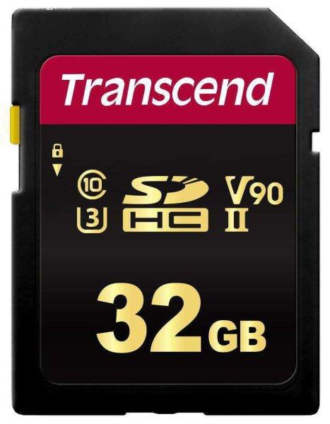 Transcend SDHC 700S 32GB CL10 UHS-II U3 memóriakártya