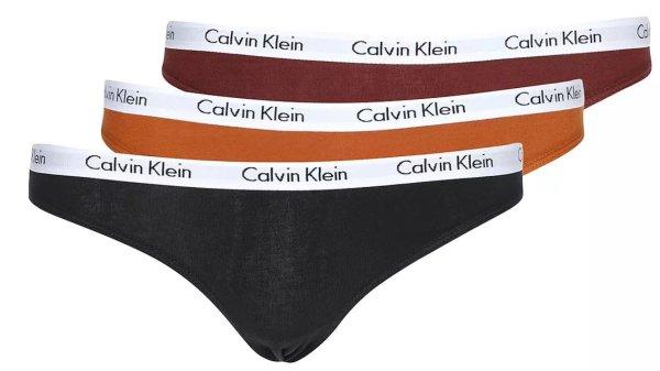 Calvin Klein 3 PACK - női alsó Bikini QD5146E-HVT S