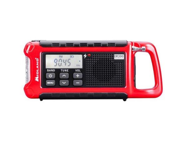 Midland rádió ébresztőóra ER200 AM/FM powerbank