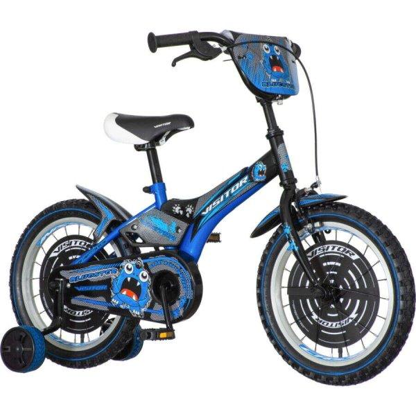Gyerek kerékpár Venera Bluster 16 kék-fekete színű 1160019