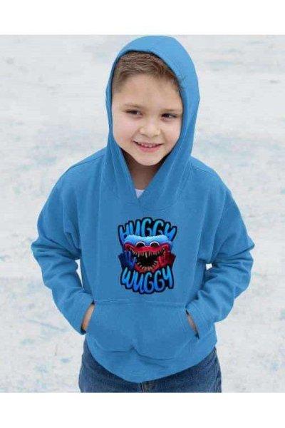 Huggy Wuggy feliratos gyerek pulóver
