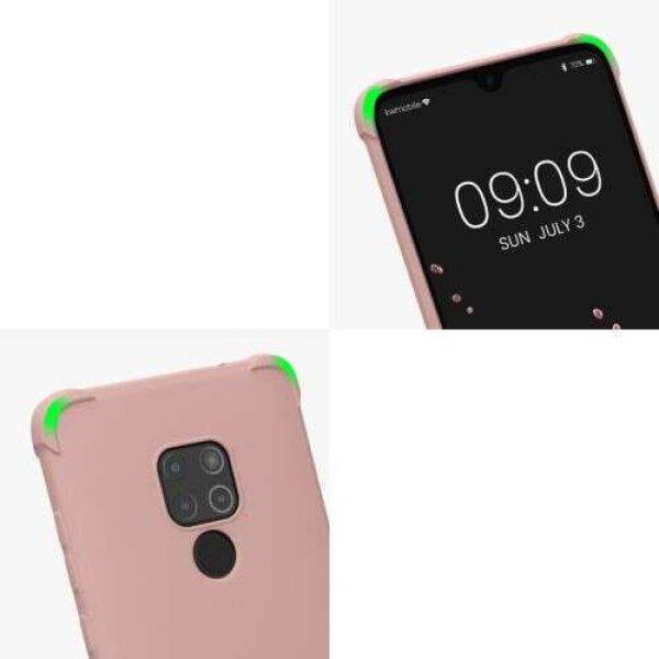 Kwmobile tok Huawei Mate 20 telefonhoz, szilikon, rózsaszín, 59006.154