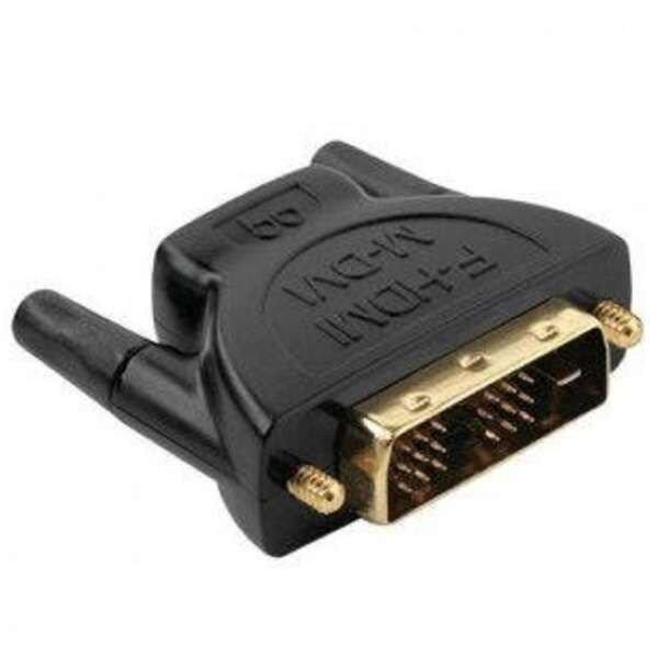 AudioQuest HDM/DVIF2M HDMI Type A aljzat, DVI dugó aranyozott csatlakozós
adapter