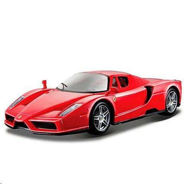 Bburago Ferrari Enzo fém autó piros színben 1/24  (15626006/piros)