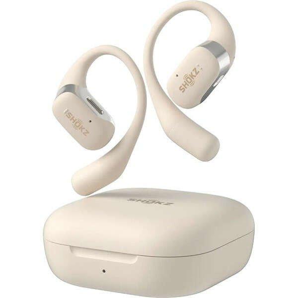 Shokz OpenFit csontvezetéses Bluetooth bézs True Wireless Open-ear sport
fülhallgató