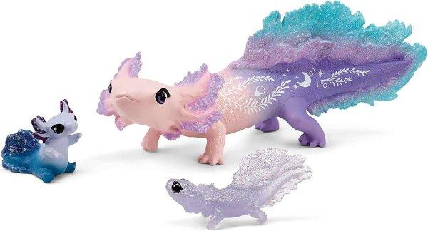 Schleich Bayala - Axolotl sárkány figura készlet (3 darabos)