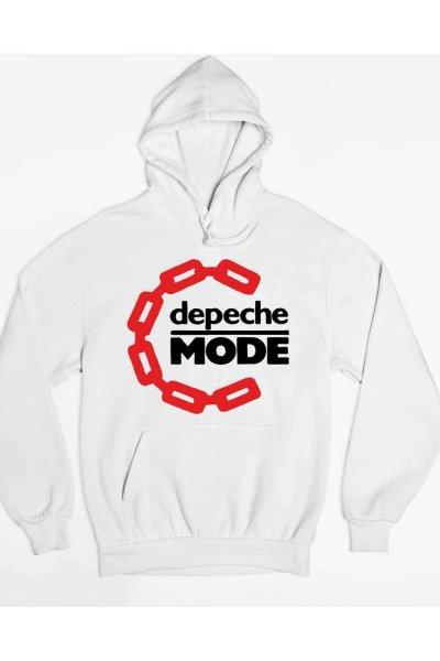 Depeche Mode fekete chain pulóver - egyedi mintás, 4 színben, 5 méretben