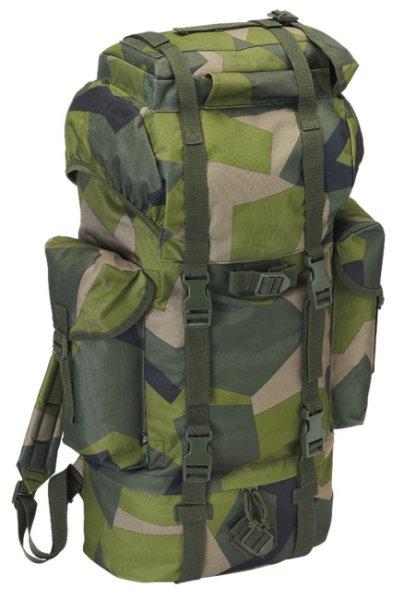 Brandit Combat hátizsák 65L, svéd terepszínű