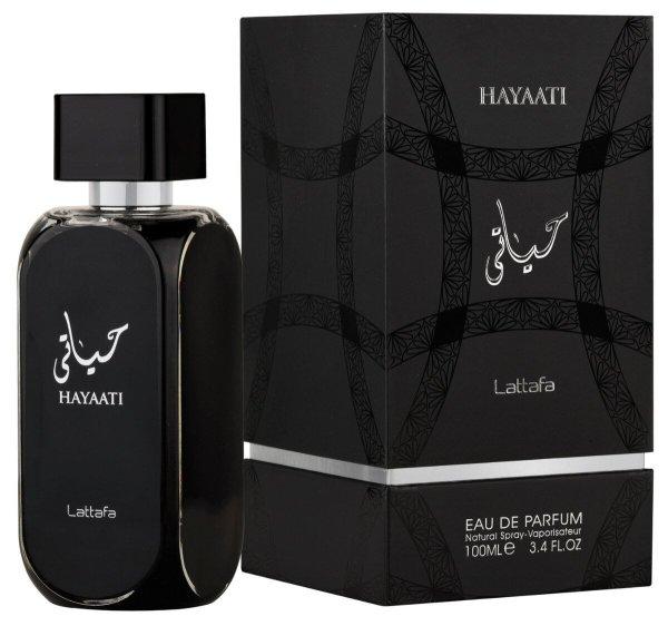 Lattafa Hayaati Black - EDP 2 ml - illatminta spray-vel