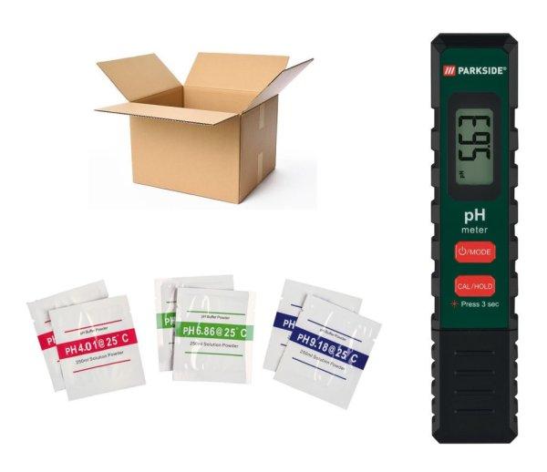 BONTOTT Parkside PPHM 14 A1 Digitális pH mérő teszter és hőmérő,
ajándék kalibráló pH-pufferporral