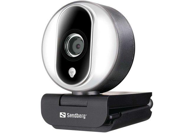 Sandberg 134-12 Webkamera, Streamer USB Webcam Pro