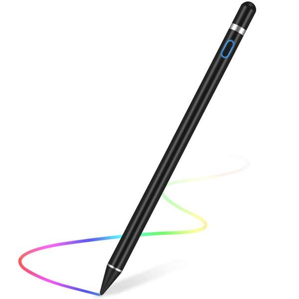 Techsuit - Stylus Pen (JA05) - Aktív, alumíniumötvözet, Android, iOS,
Microsoft, töltőkábellel - fekete (KF232694)