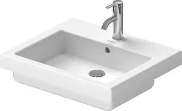 Vero Beépíthető mosdó, 550mm, fehér