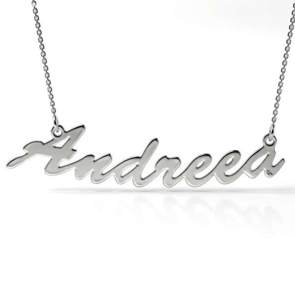 Andreea nevű ezüst nyaklánc